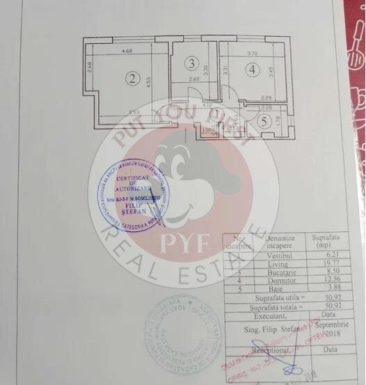 Militari Residence | Apartament 2 camere | 51mp | Decomandat | B10372